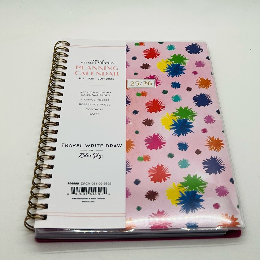 NWT Blue Sky Academic Year Weekly and Monthly Planner Calendar 5.8" x 8.6"